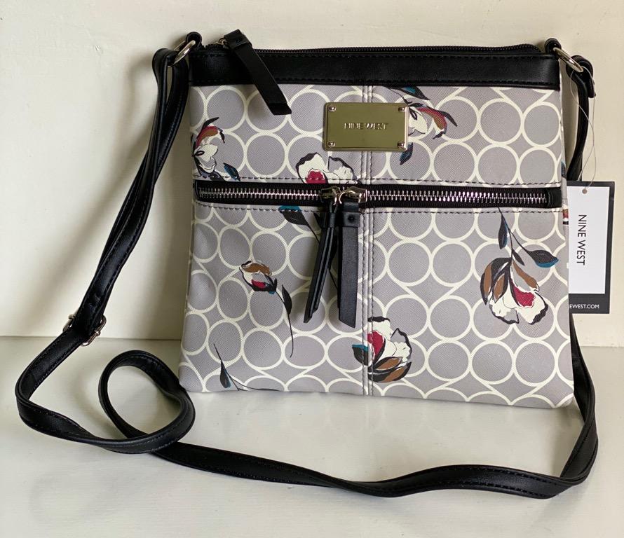 Nine west gray purse cheap