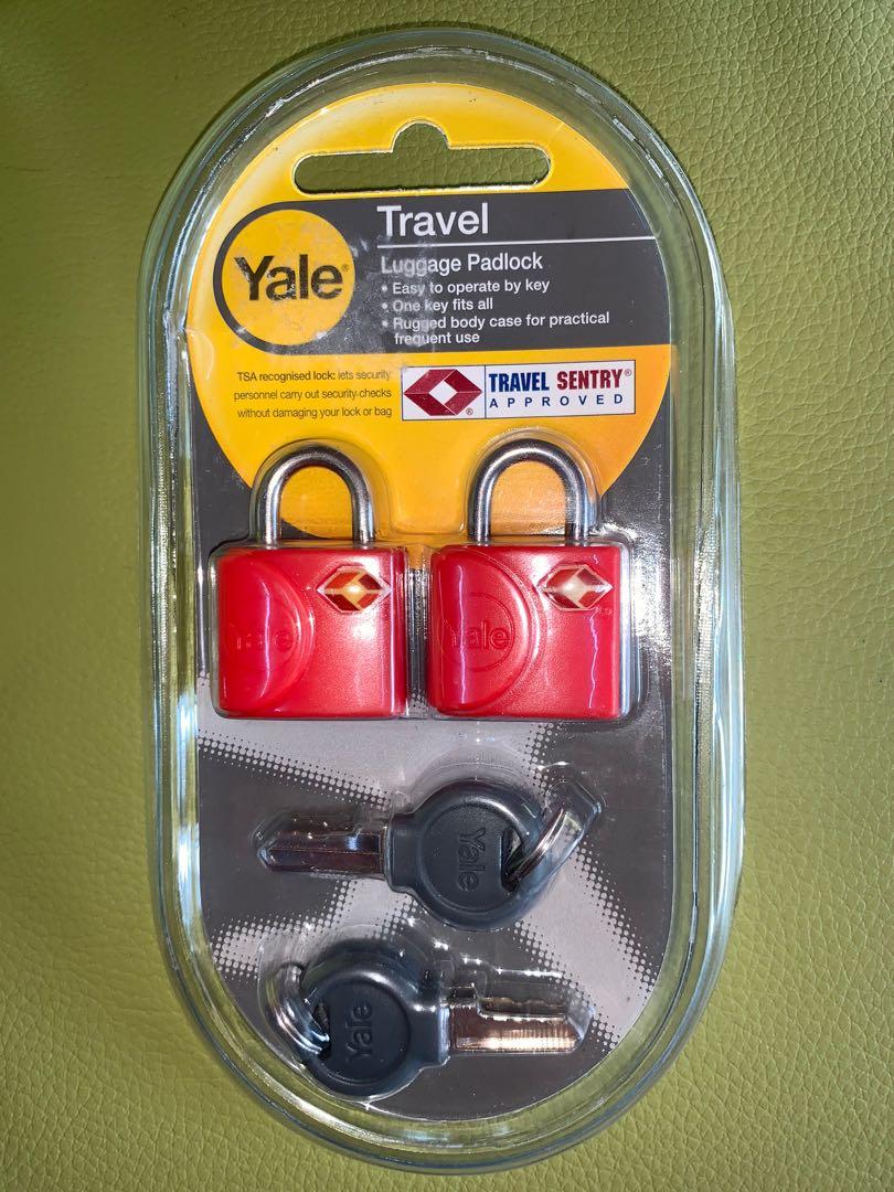 Yale hot sale luggage lock