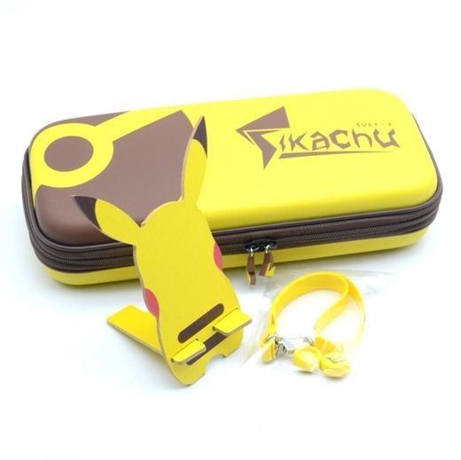 Pikachu nintendo store switch carry case