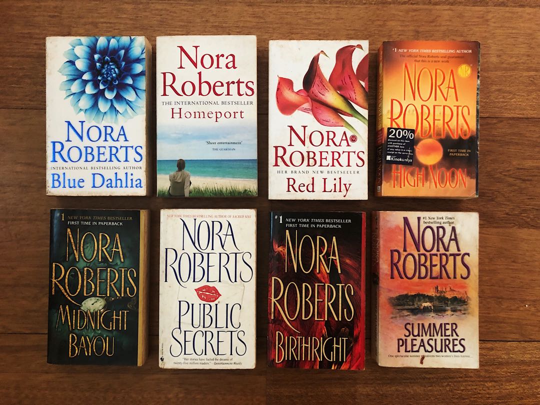 Nora Roberts Books Books Stationery Books On Carousell