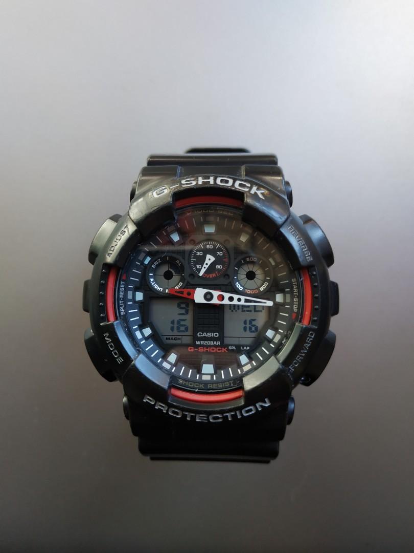 g shock ga 100 original