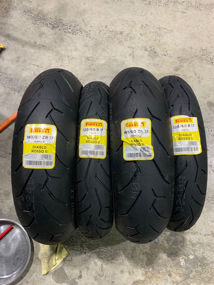 Pirelli Rosso 2 Motorcycles Motorcycle Accessories On Carousell