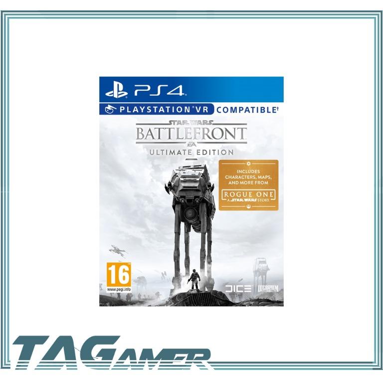 Playstation 4 Star Wars Battlefront Ultimate Edition Toys Games Video Gaming Video Games On Carousell
