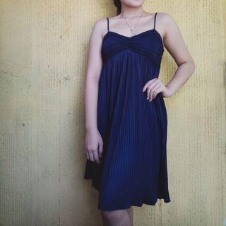 Pleated Purple dress