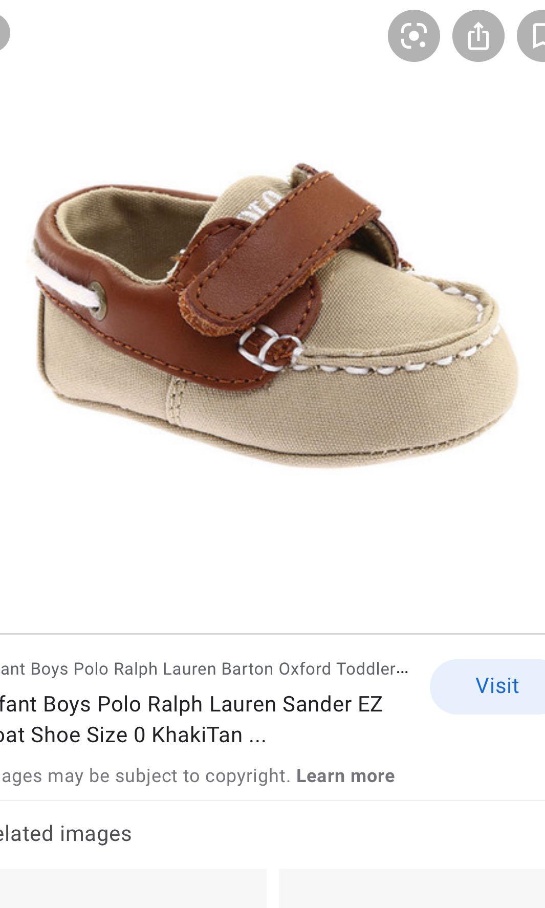 Ralph lauren infant new arrivals boy shoes