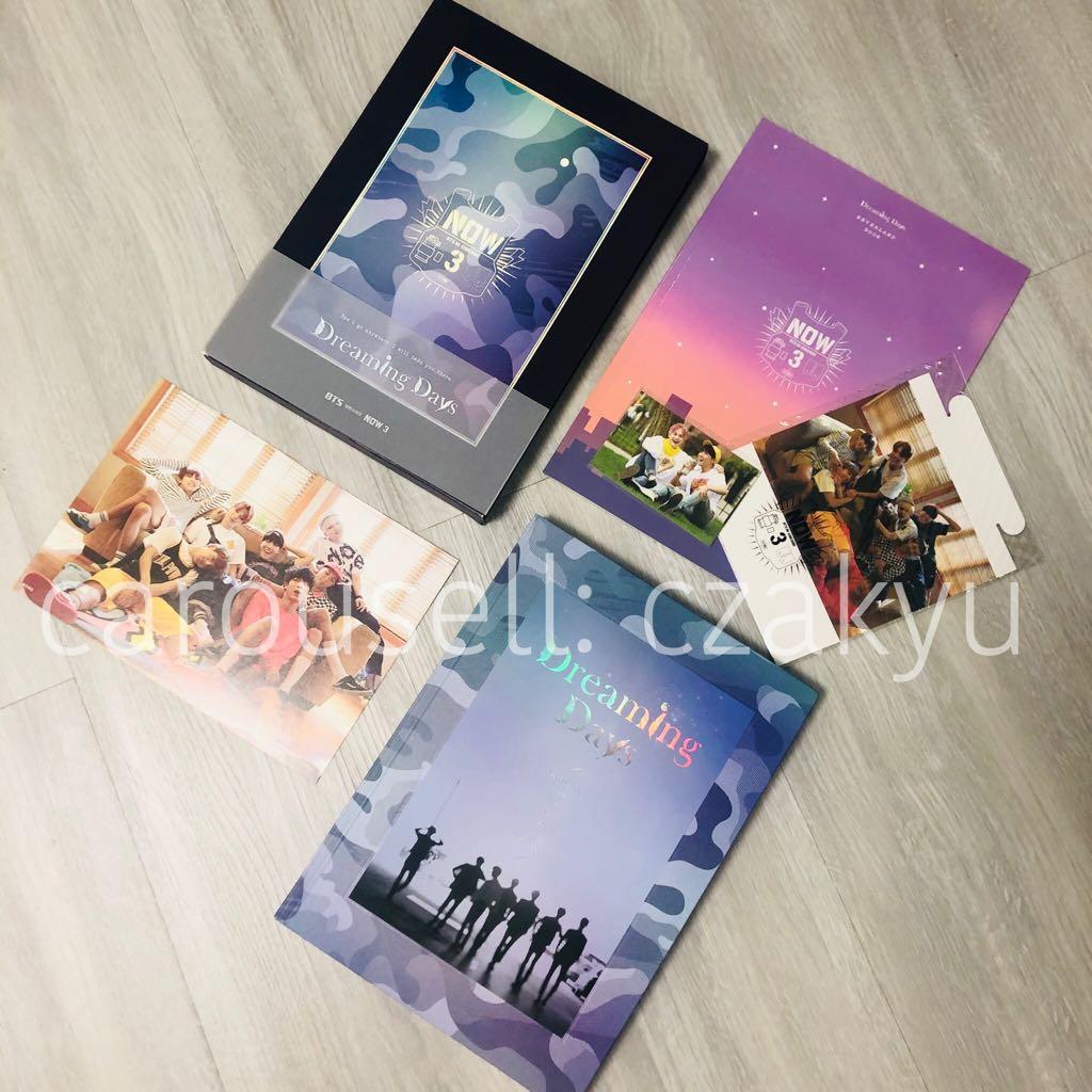 RARE BTS NOW 3 - Dreaming Days Complete Inclusions with SOPE PC ...