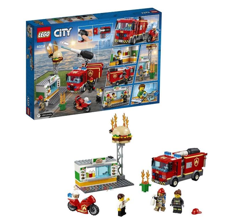 Lego city clearance burger fire