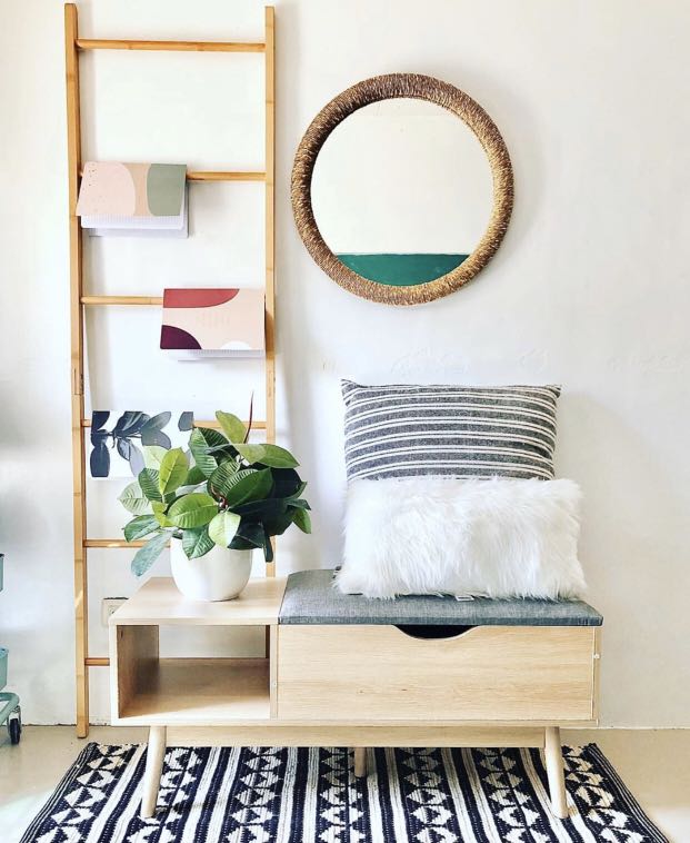 Anko oak deals look storage bench