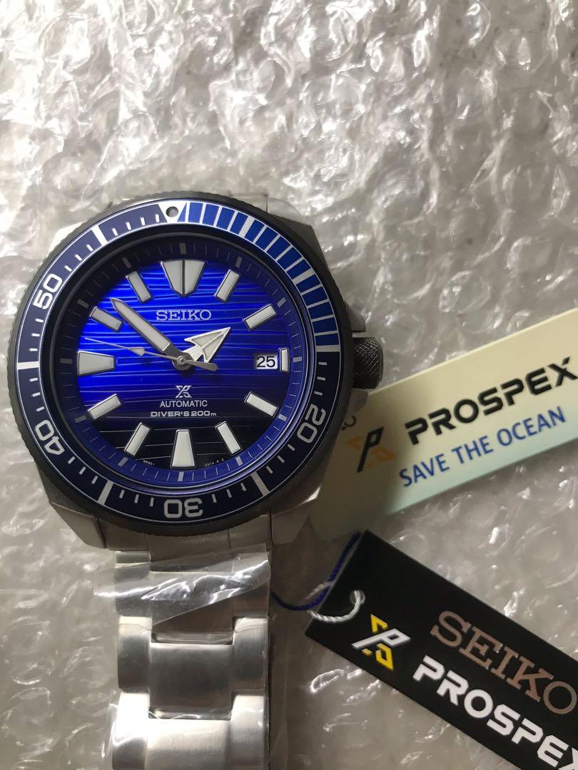 Seiko Save The Ocean Samurai SRPC93, Men's Fashion, Watches & Accessories,  Watches on Carousell