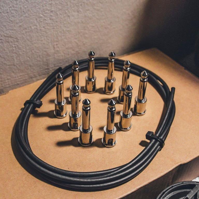 Solderless Guitar Patch Cables For Pedalboards, No Tone Loss