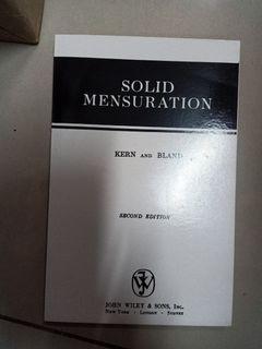Solid Mensuration Books Carousell Philippines