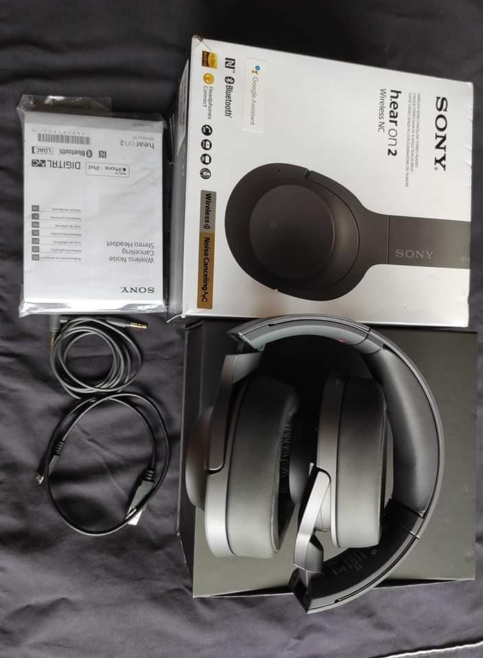 Sony H Ear On 2 Wireless Nc Wh H900n Electronics Others On Carousell
