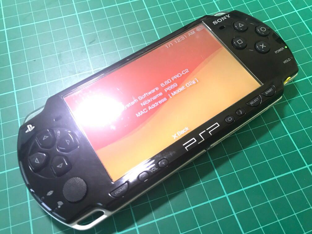 Sony Psp 2000 Slim Piano Black Toys Games Video Gaming Consoles On Carousell