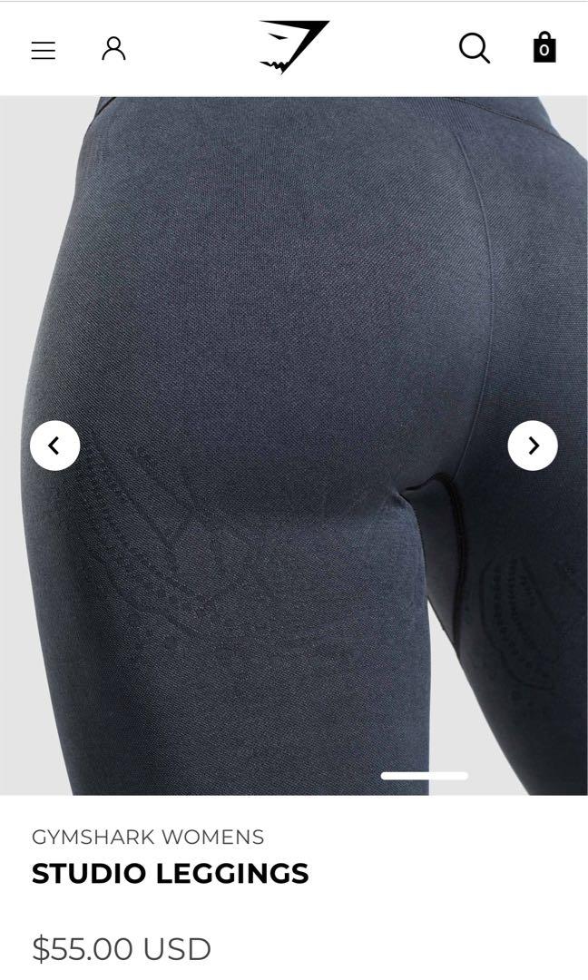 GYMSHARK studio leggings, Women's Fashion, Activewear on Carousell