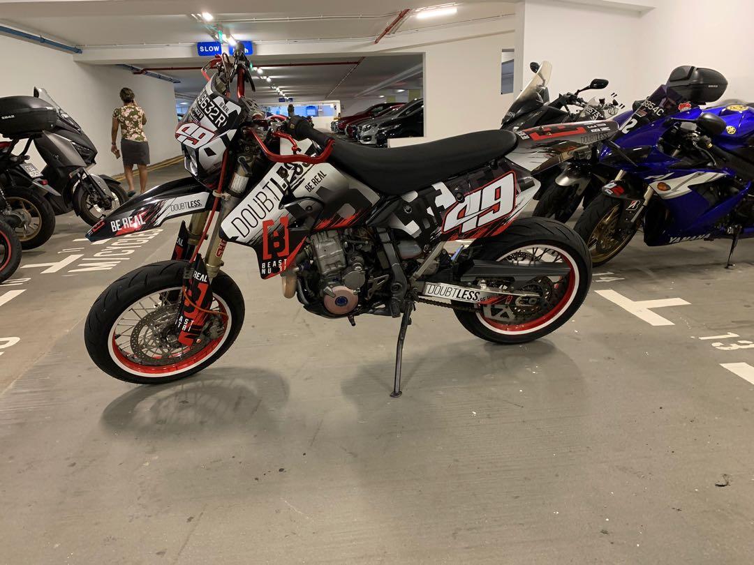 Suzuki DRZ400SM (COE 2025), Motorcycles, Motorcycles for Sale, Class