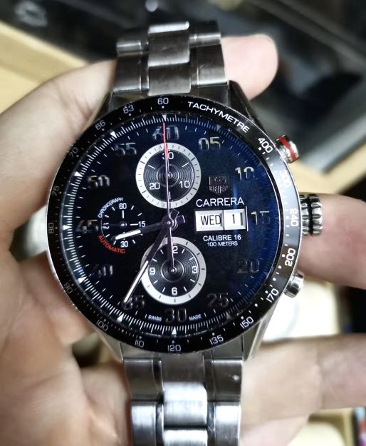 Tag Heuer Carrera Calibre 16 Chronograph Automatic, Men's Fashion, Watches  & Accessories, Watches on Carousell
