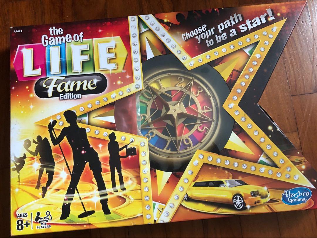 The Game Of Life Fame Edition Toys Games Board Games Cards On Carousell