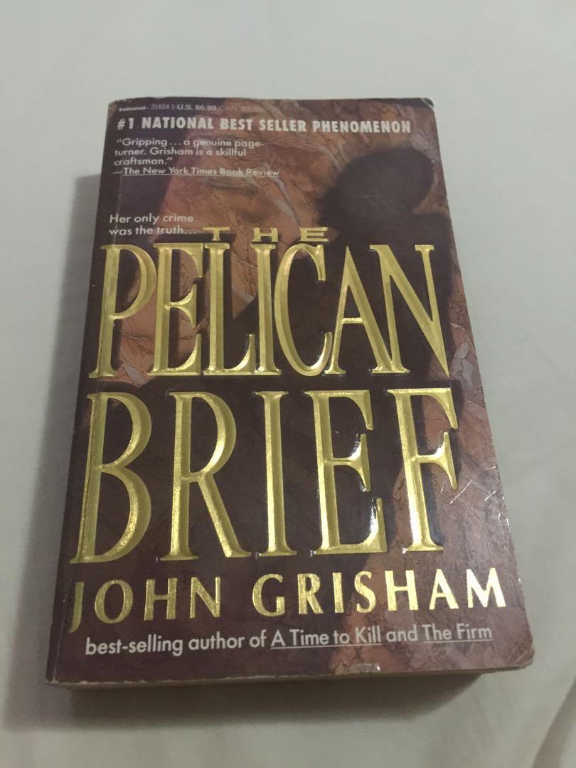 The Pelican Brief By John Grisham Books Books On Carousell
