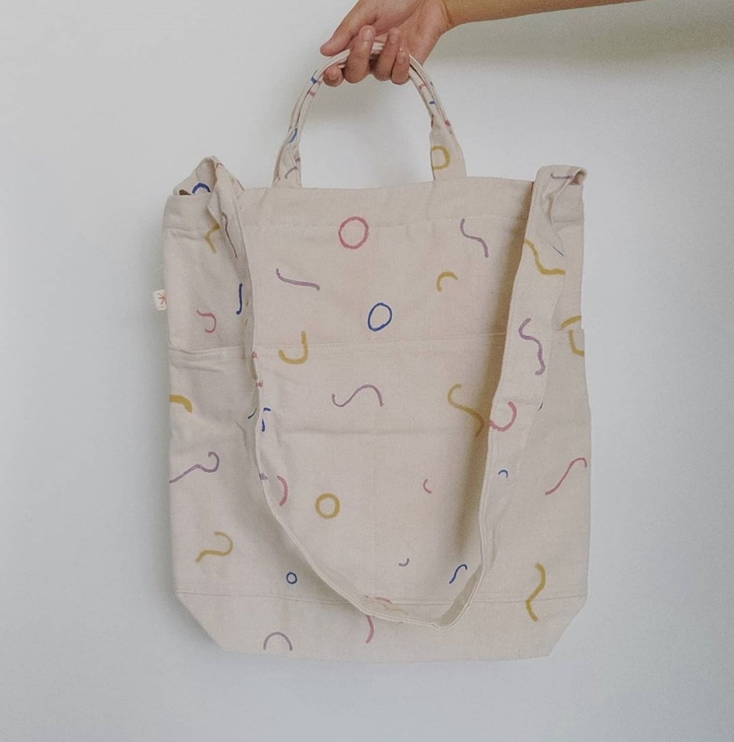 thick canvas tote bag