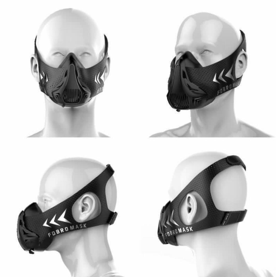 Training Mask FDBRO Running Fitness Gym Workout Bike Elevation High
