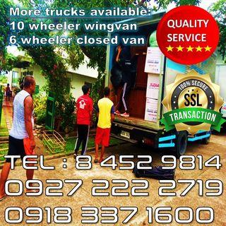 Truck for rent truck rental trucking services mover moving services lipat bahay truck rental elf canter closed van