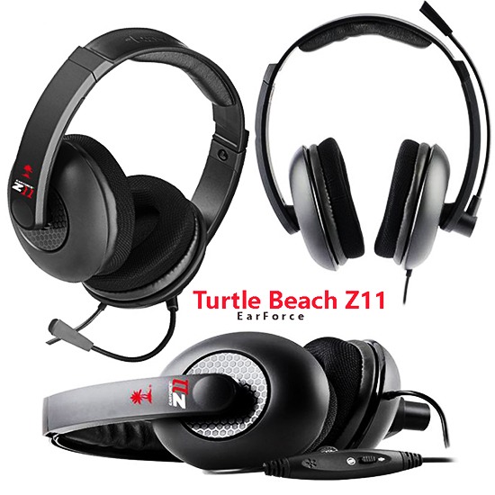 Turtle Beach Ear Force Z11 Amplified Gaming Headset for PC and any Mobile Devices 100 from U.S