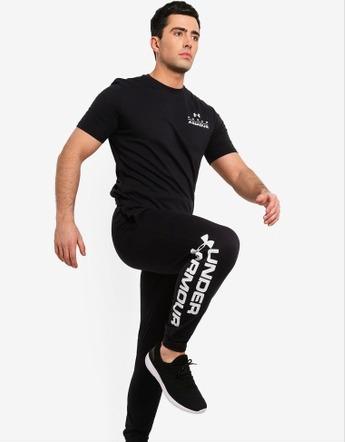 Under Armour Sportstyle Cotton Graphic Joggers Men s Fashion Activewear on Carousell