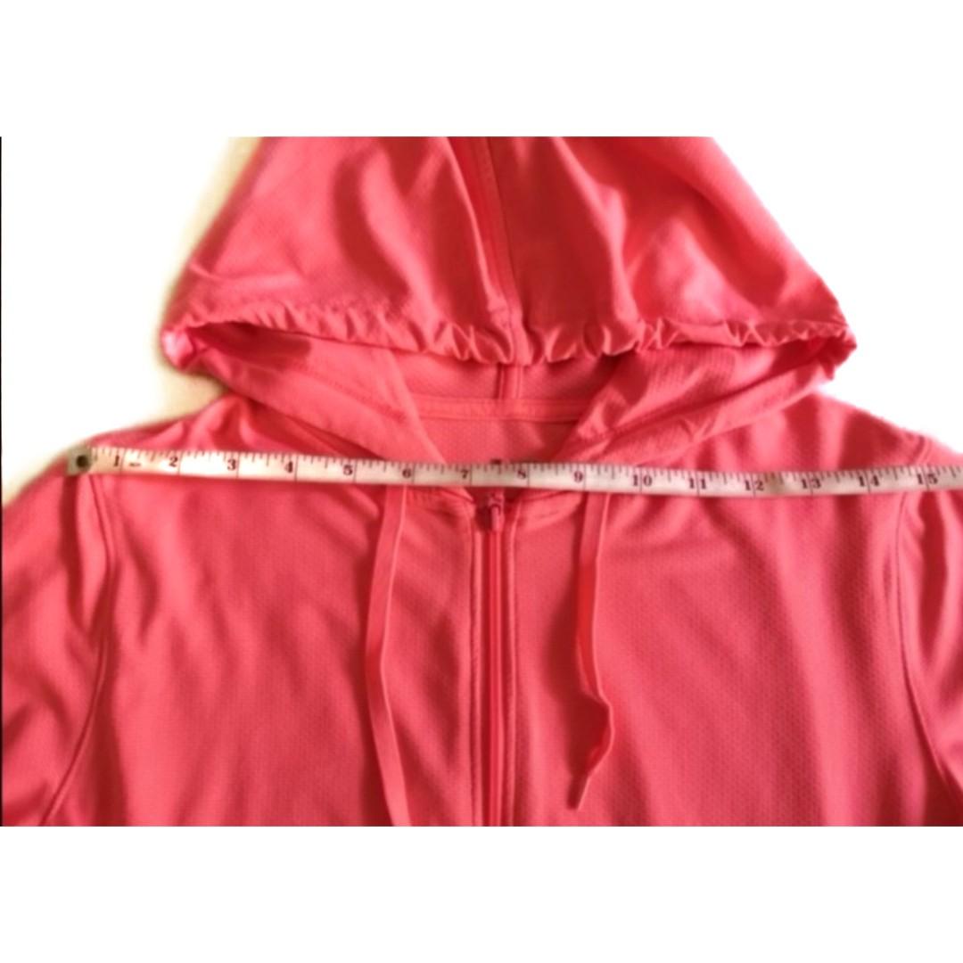 Uniqlo Airism UV Protection Mesh Long Sleeve Full Zip Hoodie, Women's Fashion, Tops, Longsleeves 