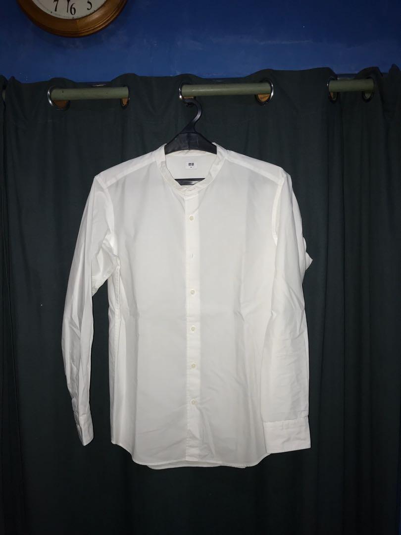 uniqlo men's white shirt