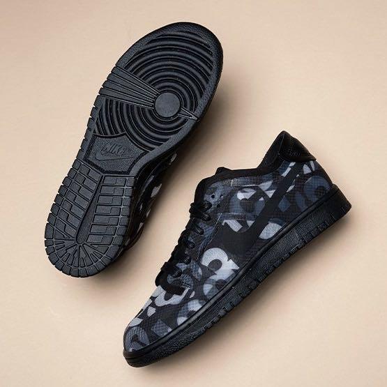 Comme des garcons x nike dunk low outlet