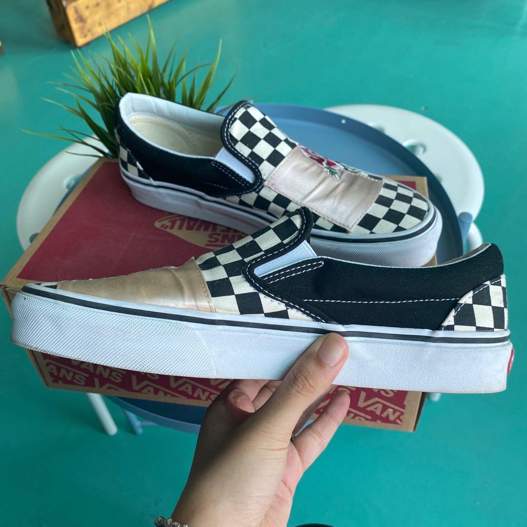 Vans Satin Patchwork (Category: Sneakers) located in Cyberjaya. Submitted by jillnco (Listing ID 1017434965, Image 3). Description: 👉🏽 Authentic💯 👉🏽 Uk 7 👉🏽 Negotiable for serious buyer Please view my listings for more shoes. Cod Cyberjaya or postage:).
