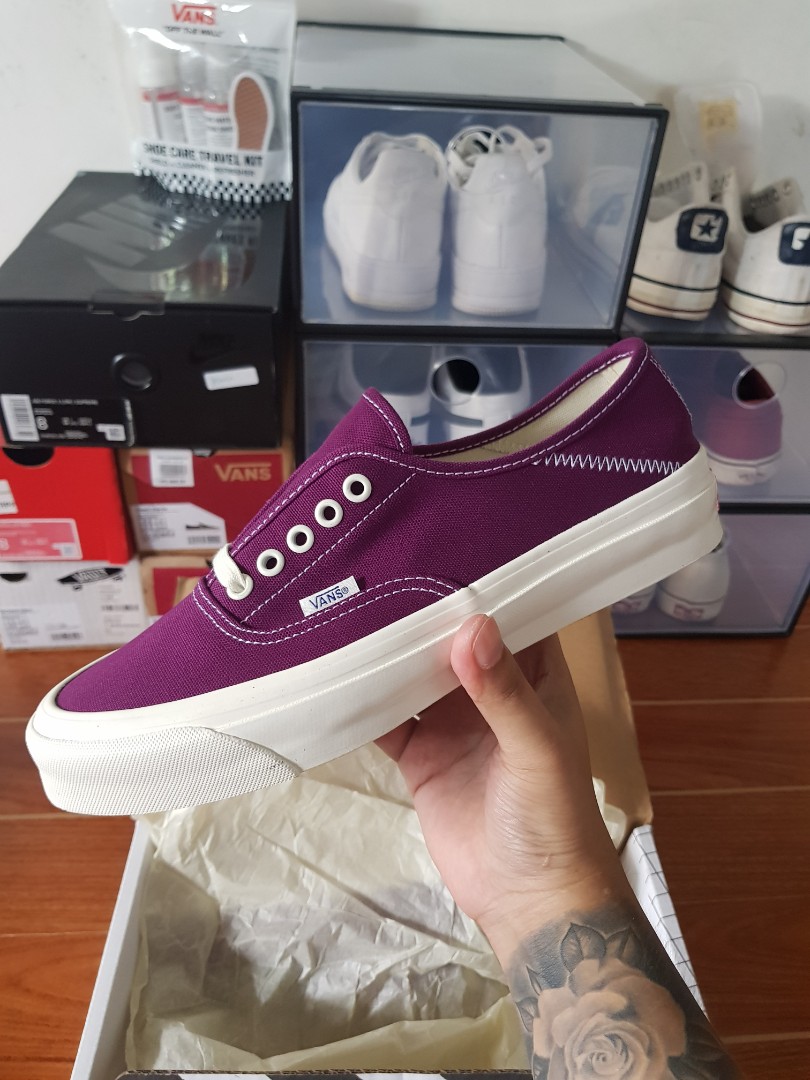 vans vault purple