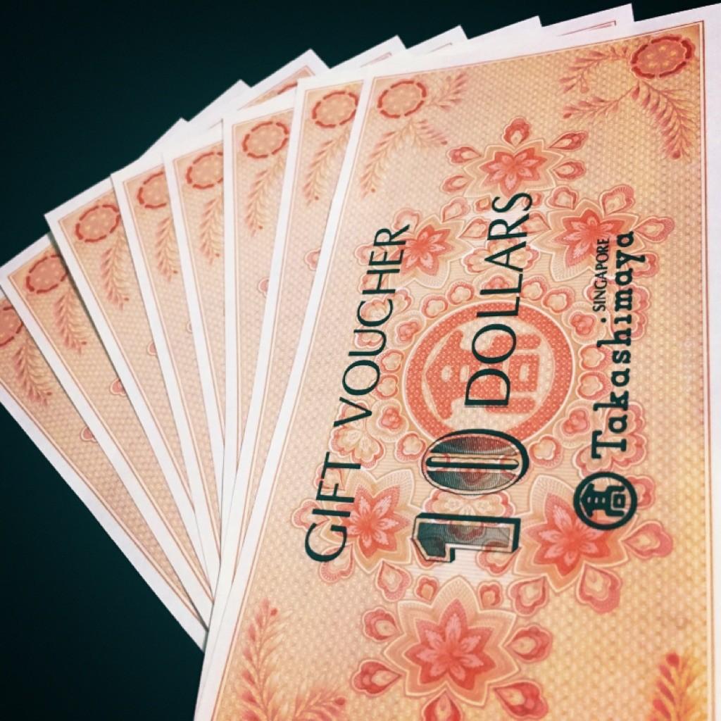 [Voucher] Takashimaya Voucher worth SGD130, Tickets & Vouchers