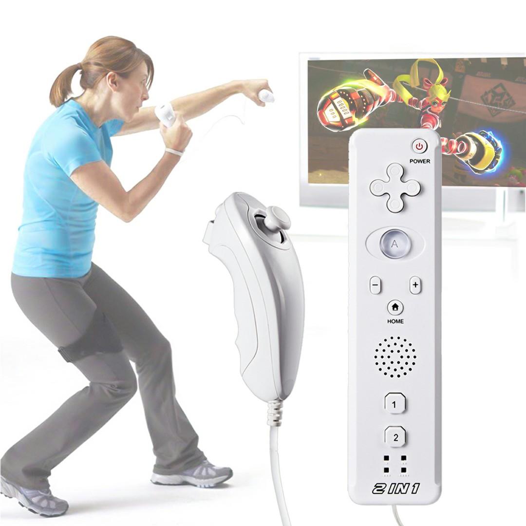 wii controller and nunchuck