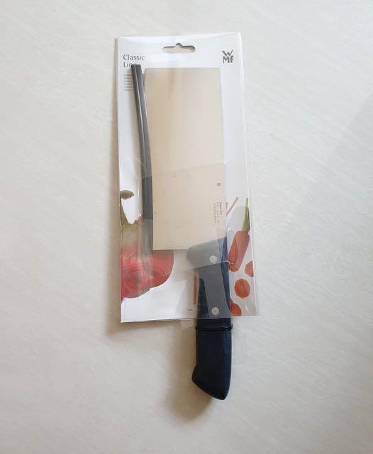 WMF Classic Line Chinese Chef Knife 18.5cm, Furniture & Home Living, Kitchenware & Tableware, & Chopping Boards Carousell