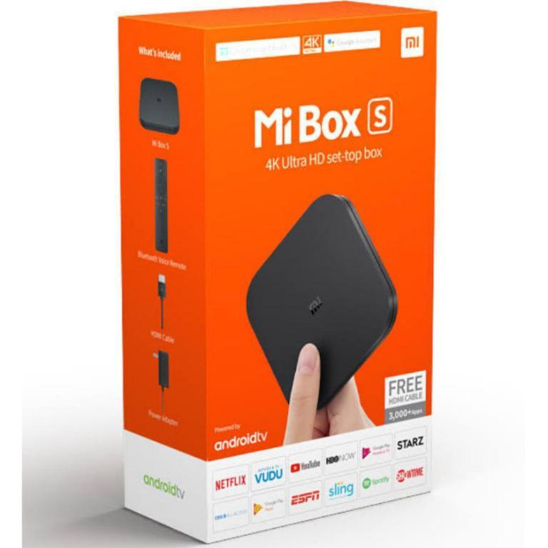 Xiaomi Mibox Mi Box S Android Tv With Google Assistant Streaming 4k Hdr Media Player English Version Home Appliances Tvs Entertainment Systems On Carousell