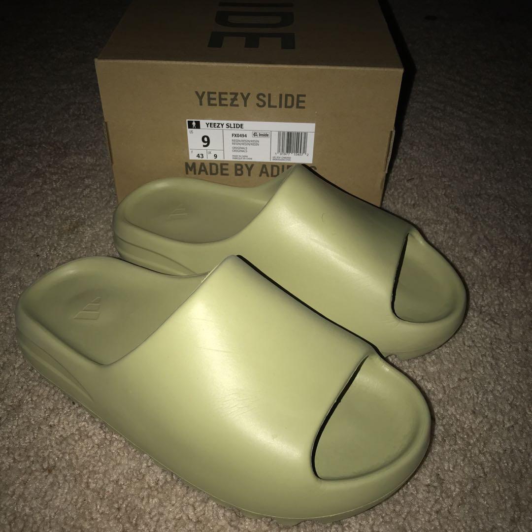 where are yeezy slides made