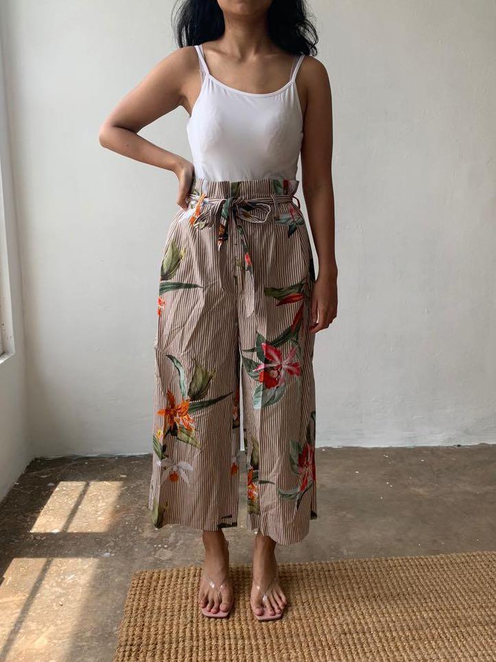 Zara summer pants, Women's Fashion 