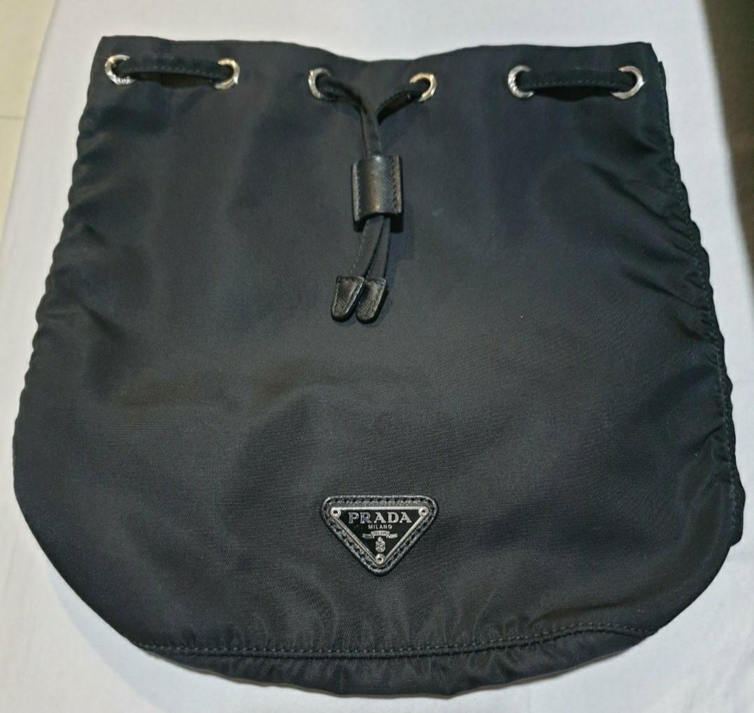 prada vela drawstring pouch