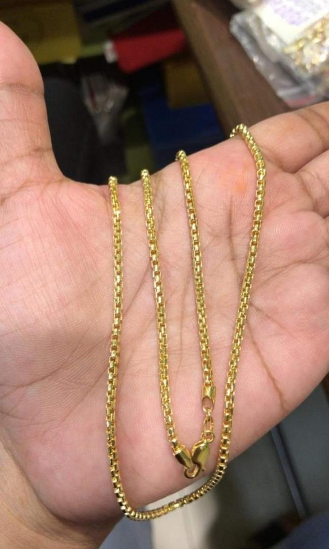 26 inch 18k store gold chain