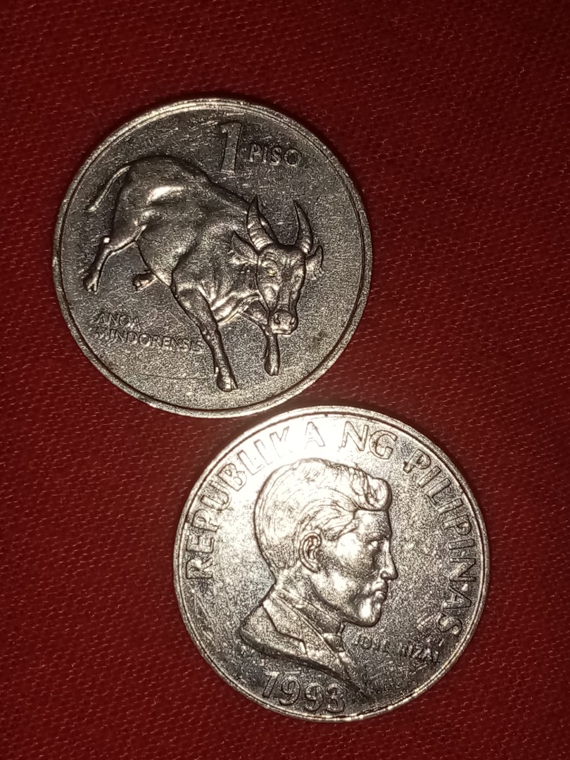 1993 Philippine 1 Peso Coin Hobbies Toys Memorabilia Collectibles 