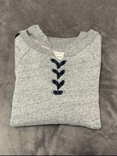 Abercrombie Grey Crew Neck