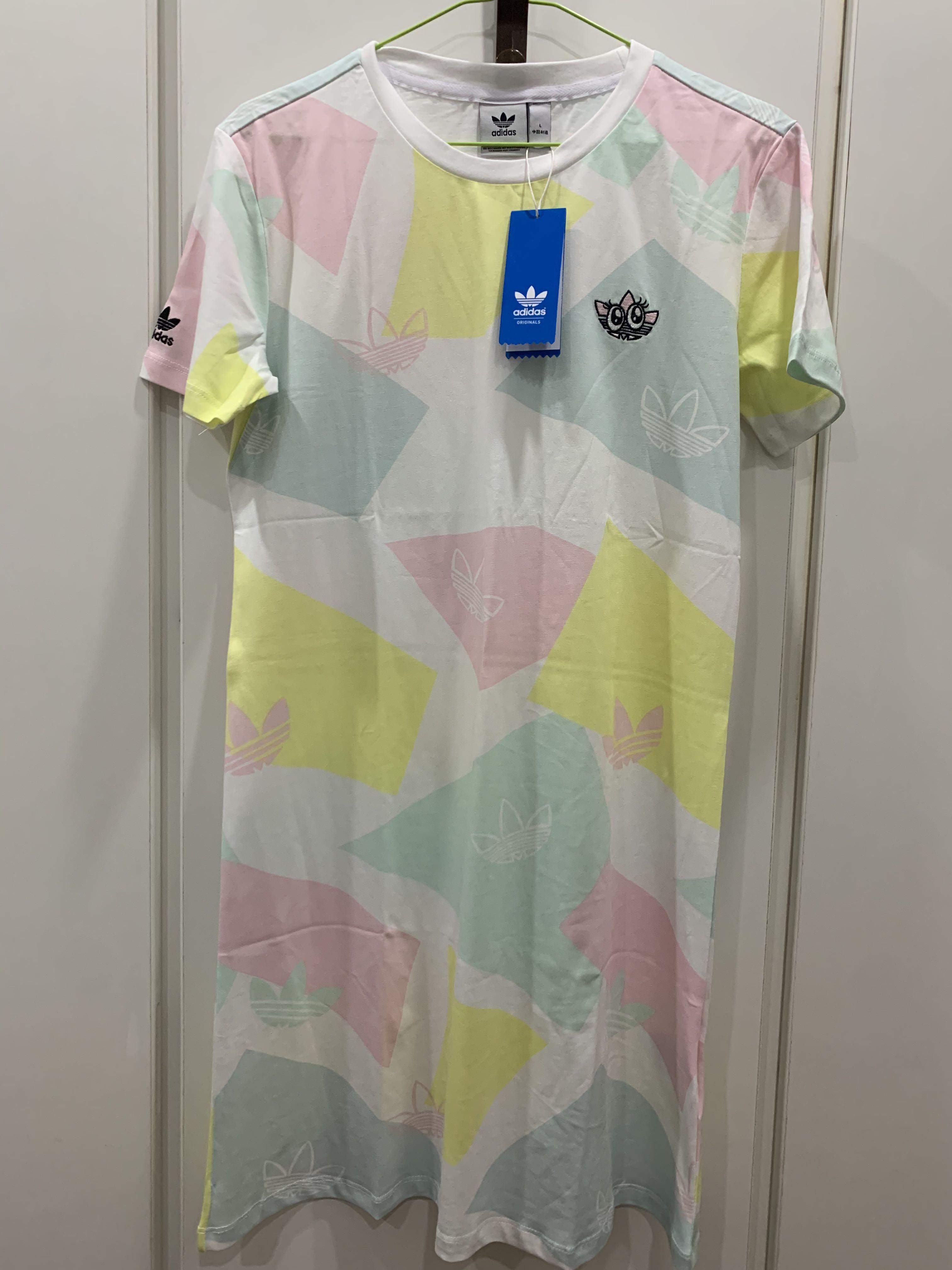 Adidas pastel dress sales