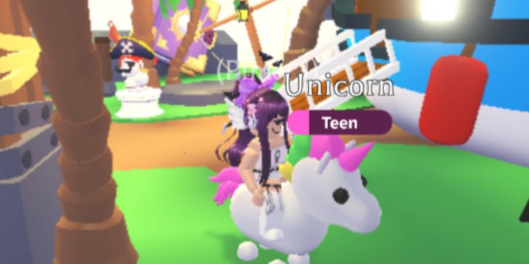 adopt me unicorn everything else others on carousell