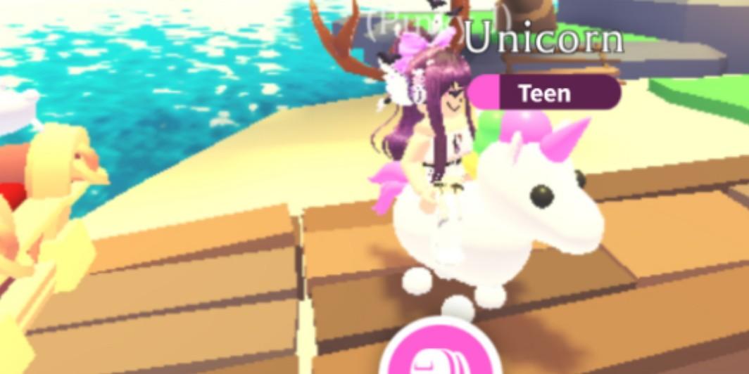 adopt me unicorn everything else others on carousell