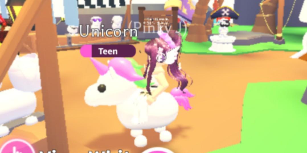 adopt me unicorn everything else others on carousell