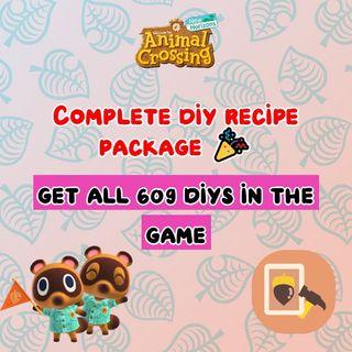 All 609 DIY Recipes: Animal Crossing New Horizons, ACNH