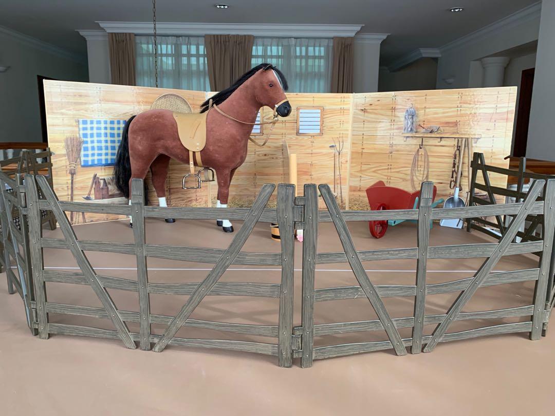 American girl doll 2024 horse and stable