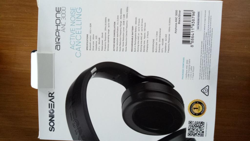 Sonic gear anc 3000 deals