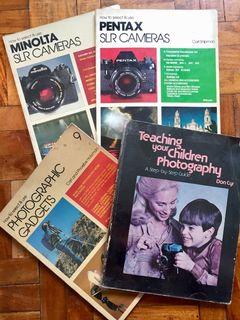 Assorted Film Camera Books for Sale
